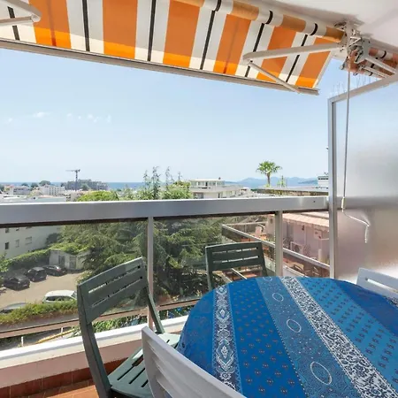 公寓 Studio With A 12 M2 Terrasse Sea View In Juan Les Pins *
